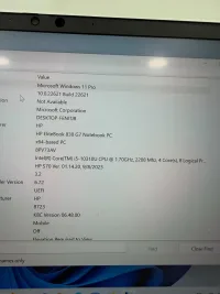 HP EliteBook 830 G7 – Intel Core i5 (10th Gen) | 8GB RAM | 256GB SSD | 13.3" Full HD touchscreen| Windows 11 Pro