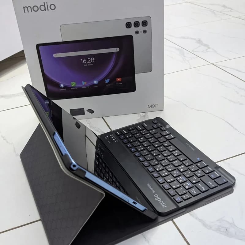 MODIO M92 2-in-1 Tablet – 16GB RAM | 1TB Storage | Dual SIM | 10,000mAh Battery